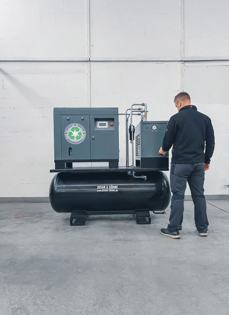 Schraubenkompressor 4in1