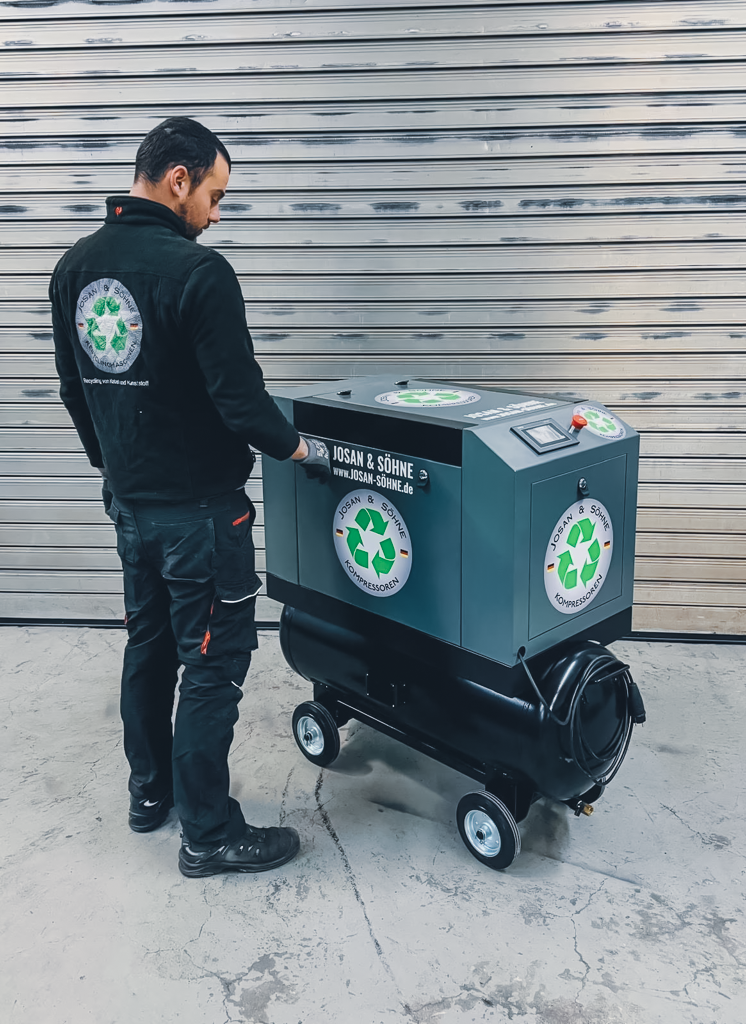 JOSAN 6700 Druckluftkältetrockner Bedienung und Handhabung JOSAN 6700 Frontansicht