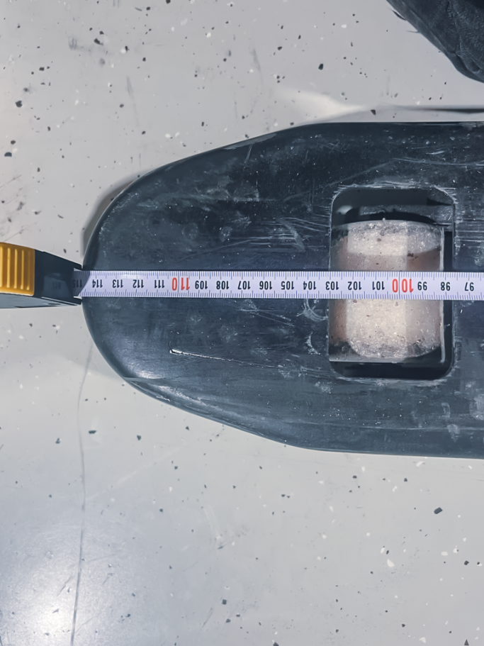 Hubwagen-Gabel mit Längenmessung