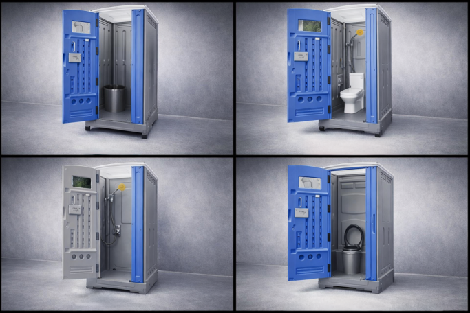 Mobile Toilette & Dusche